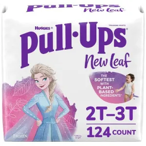 New - Pull-Ups New Leaf Girls' Disney Frozen Training Pants - 2T-3T - 124ct