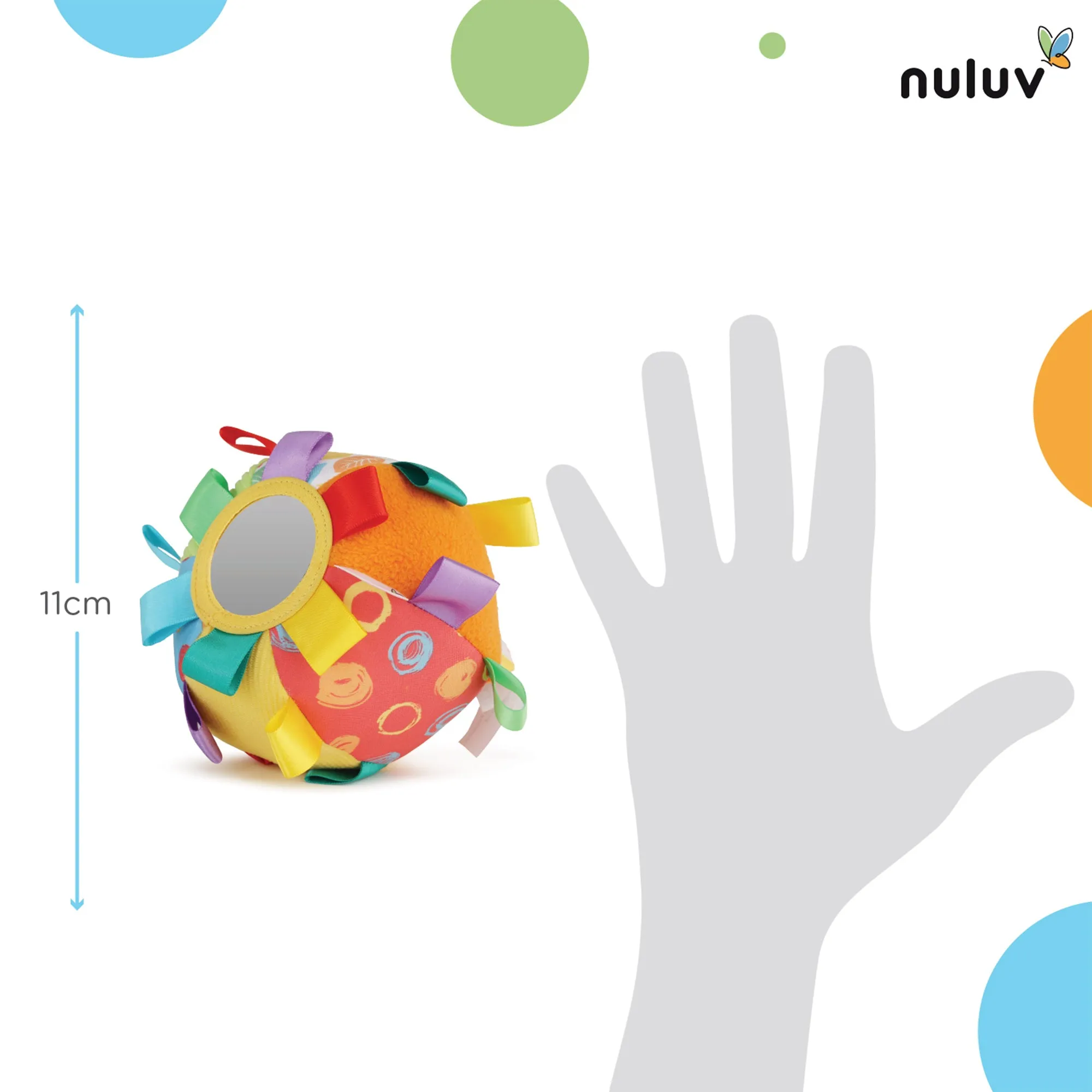 Nuluv Activity Cotton Ball 3  Months Multicolor