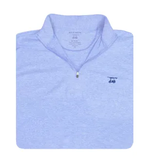 Ocean View Quarter Zip- Heather Lavender