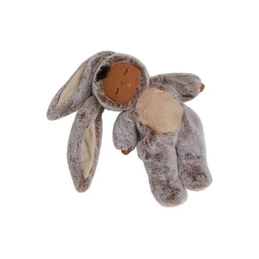 Olli Ella Cozy Dinkums Bunny Muffin - Cocoa