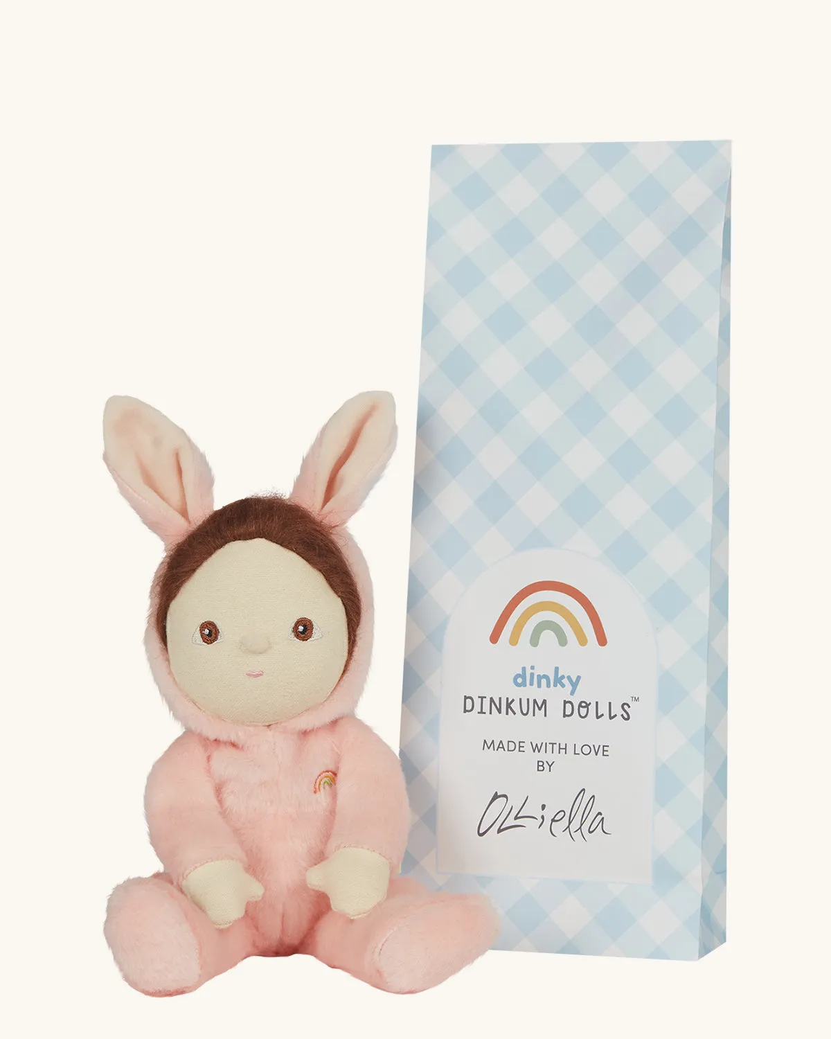 Olli Ella Dinky Dinkum Doll Fluffles -  Bella Bunny