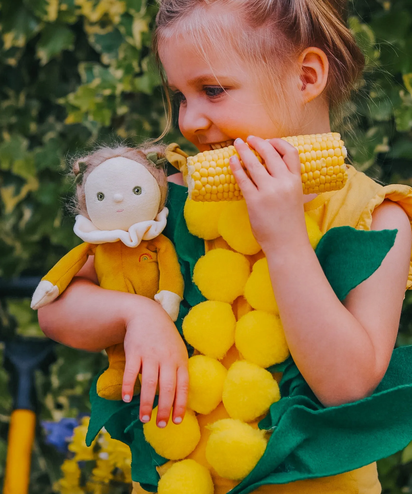 Olli Ella Dinky Dinkum Doll Happy Harvest - Cora Corn