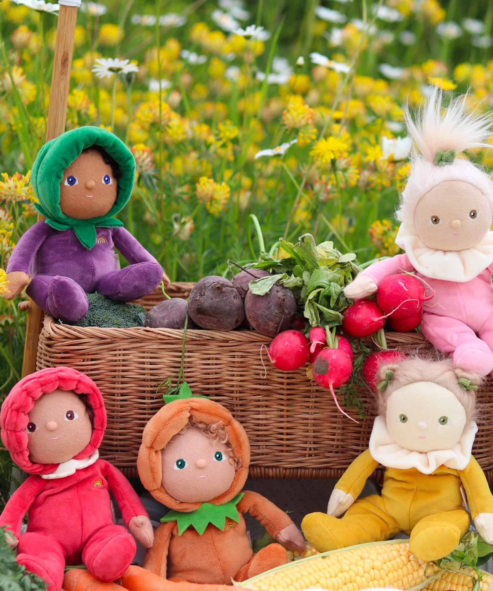 Olli Ella Dinky Dinkum Doll Happy Harvest - Cora Corn