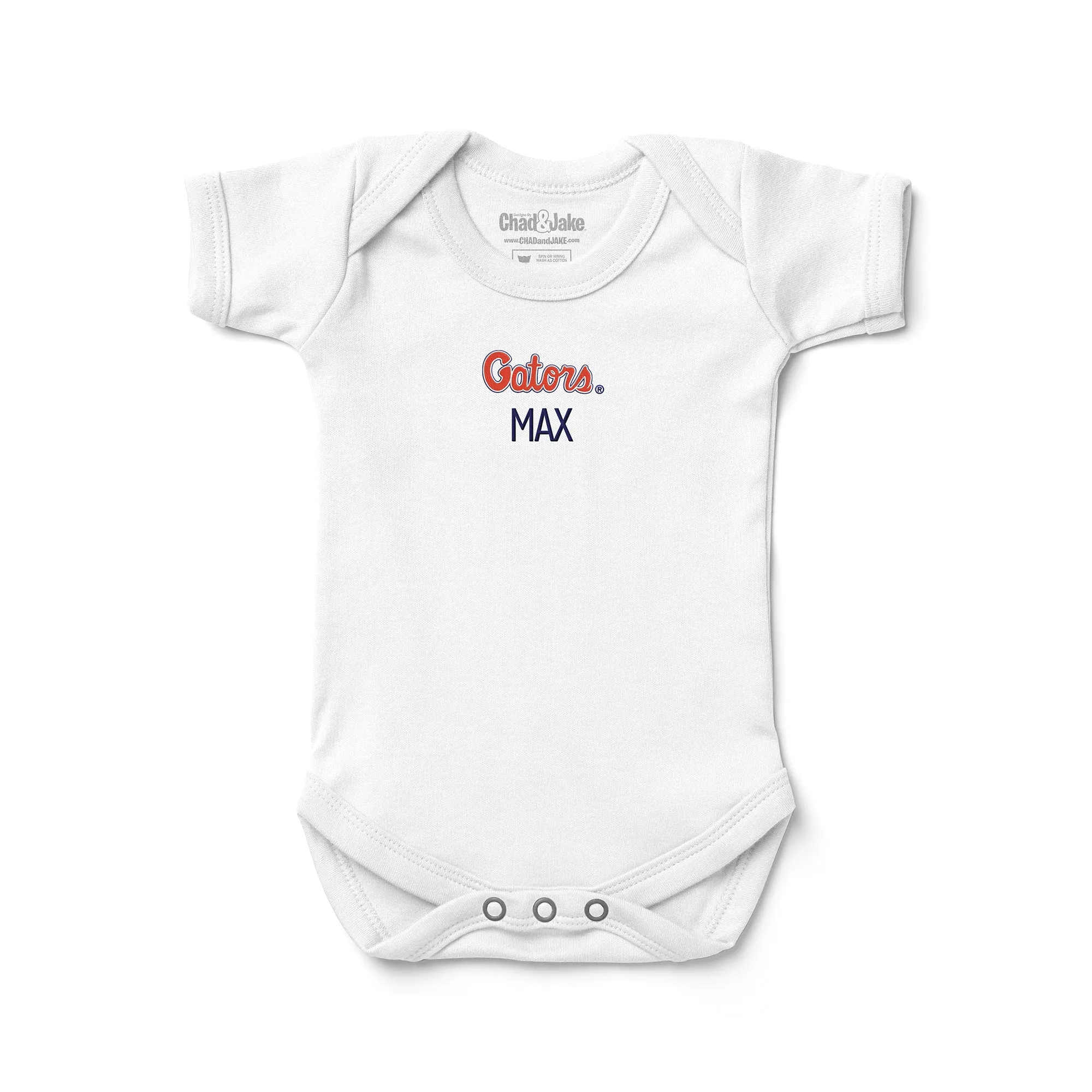 Personalized Florida Gators Script Gators Bodysuit