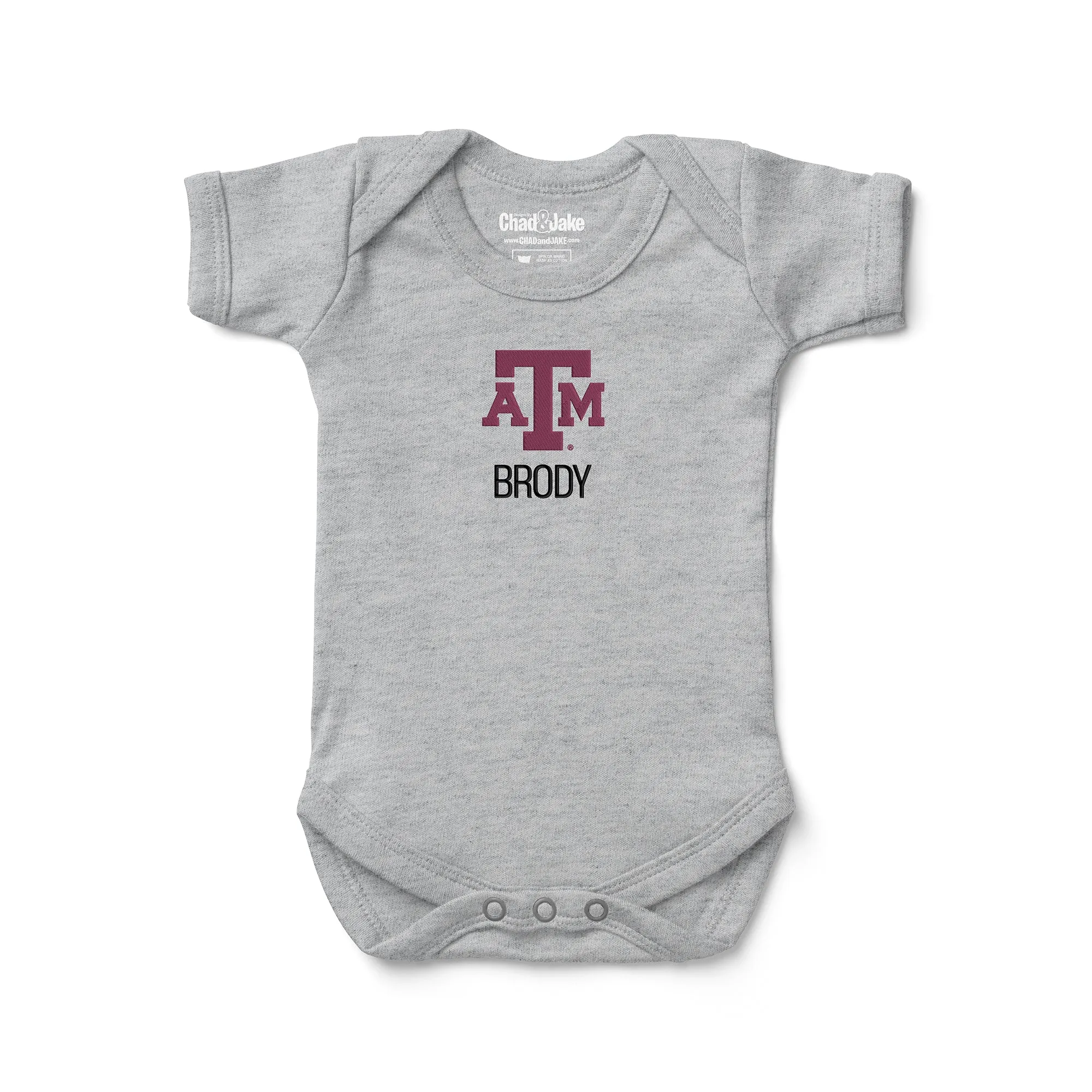 Personalized Texas A&M Aggies Bodysuit