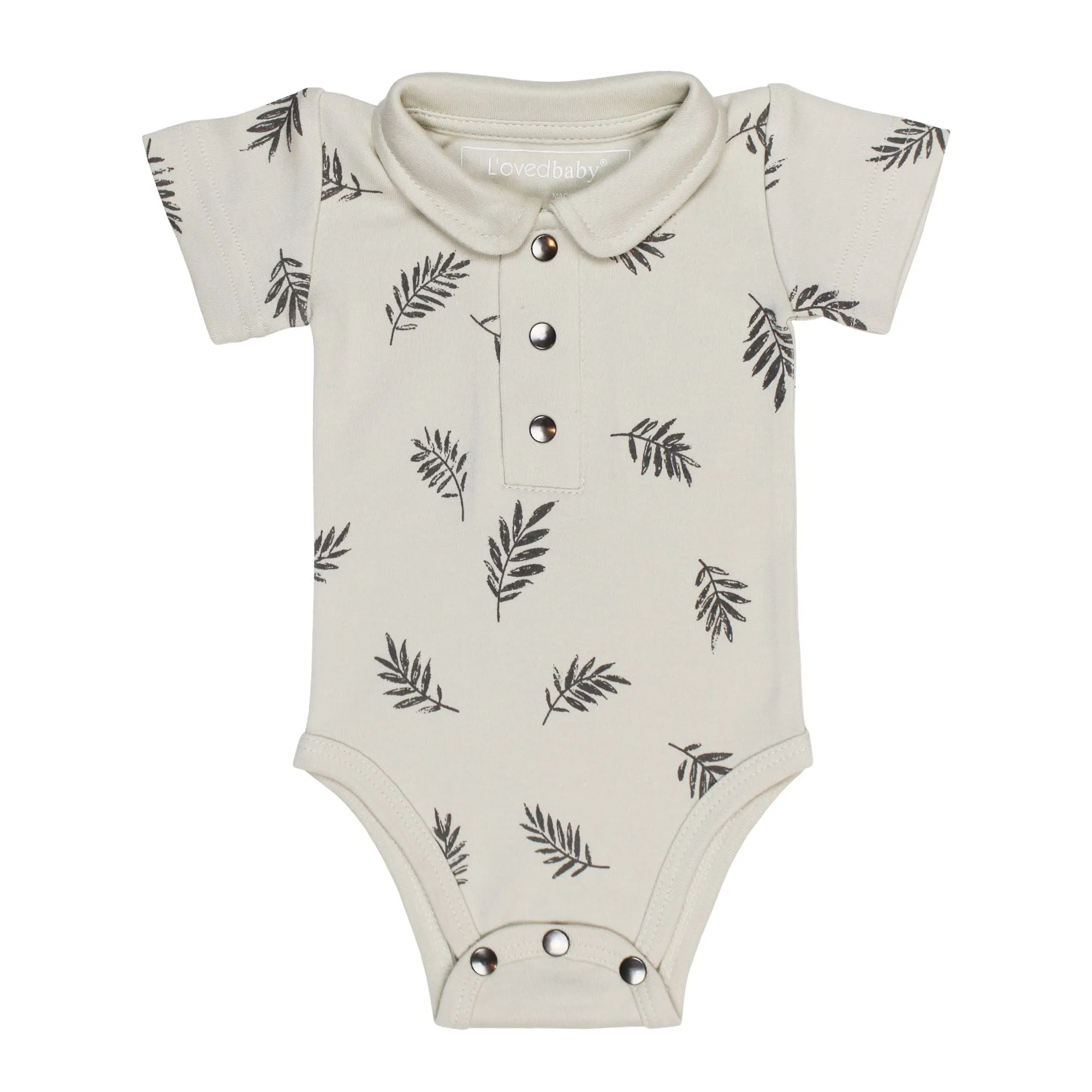 Printed Polo Bodysuit