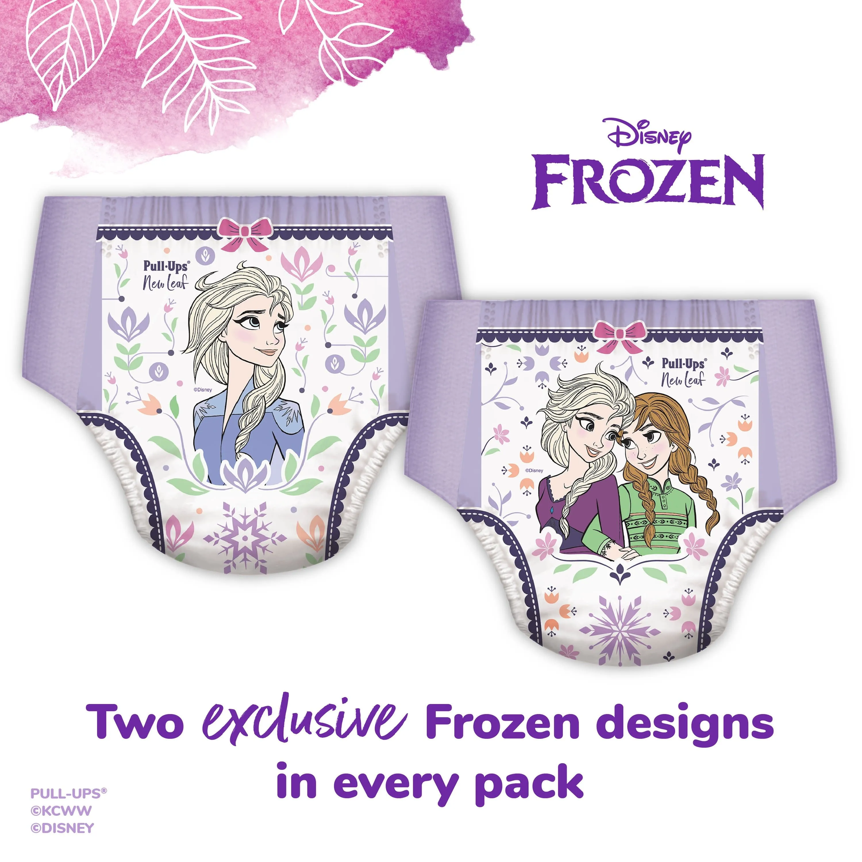 Pull-Ups New Leaf Girls' Disney Frozen Training Pants, 4T-5T, 46 Ct (Select for More Options)