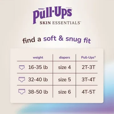 Pull-Ups Skin Essentials Boys' Disposable Training Pants - 4T-5T - 46ct