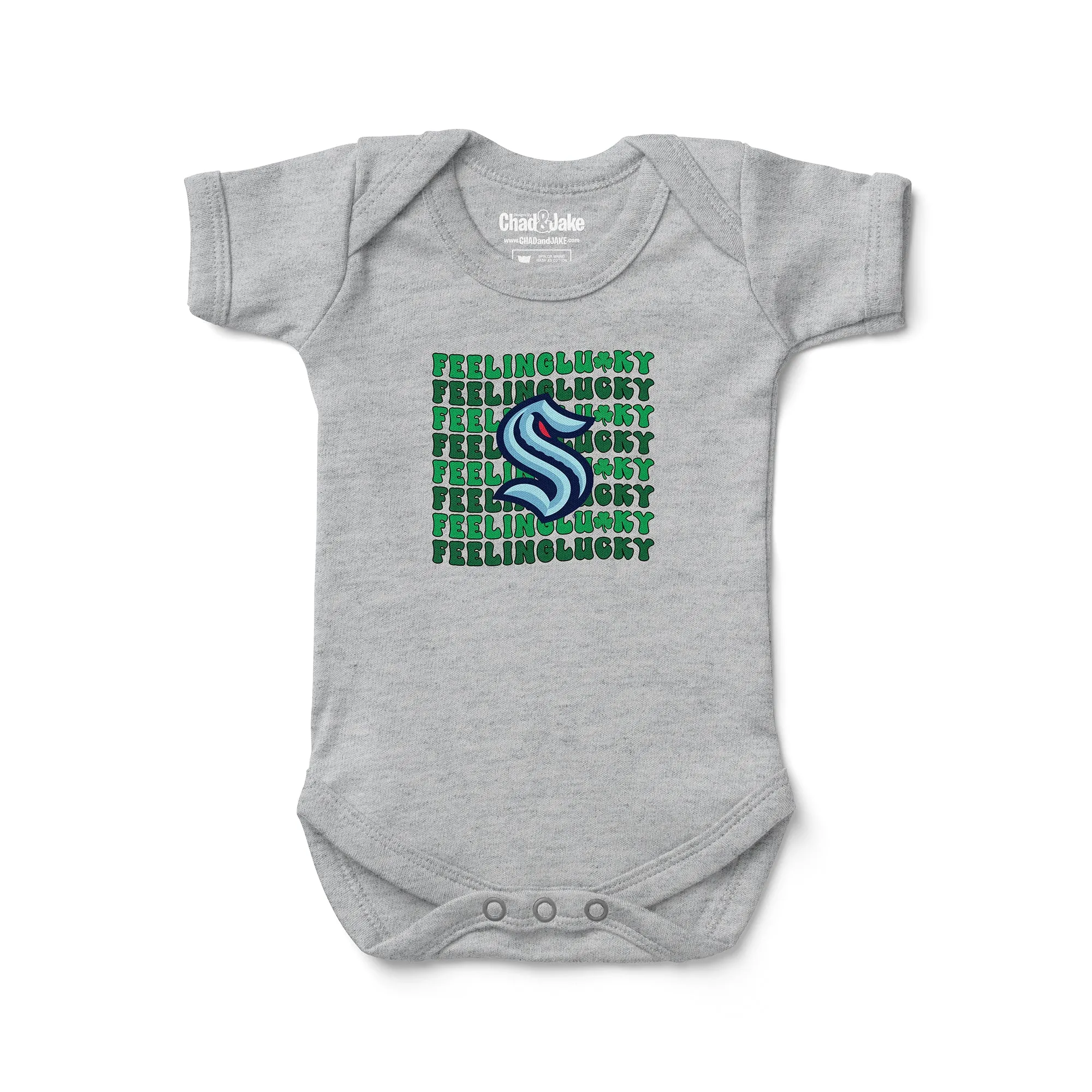 Seattle Kraken St. Patrick's Day Bodysuit