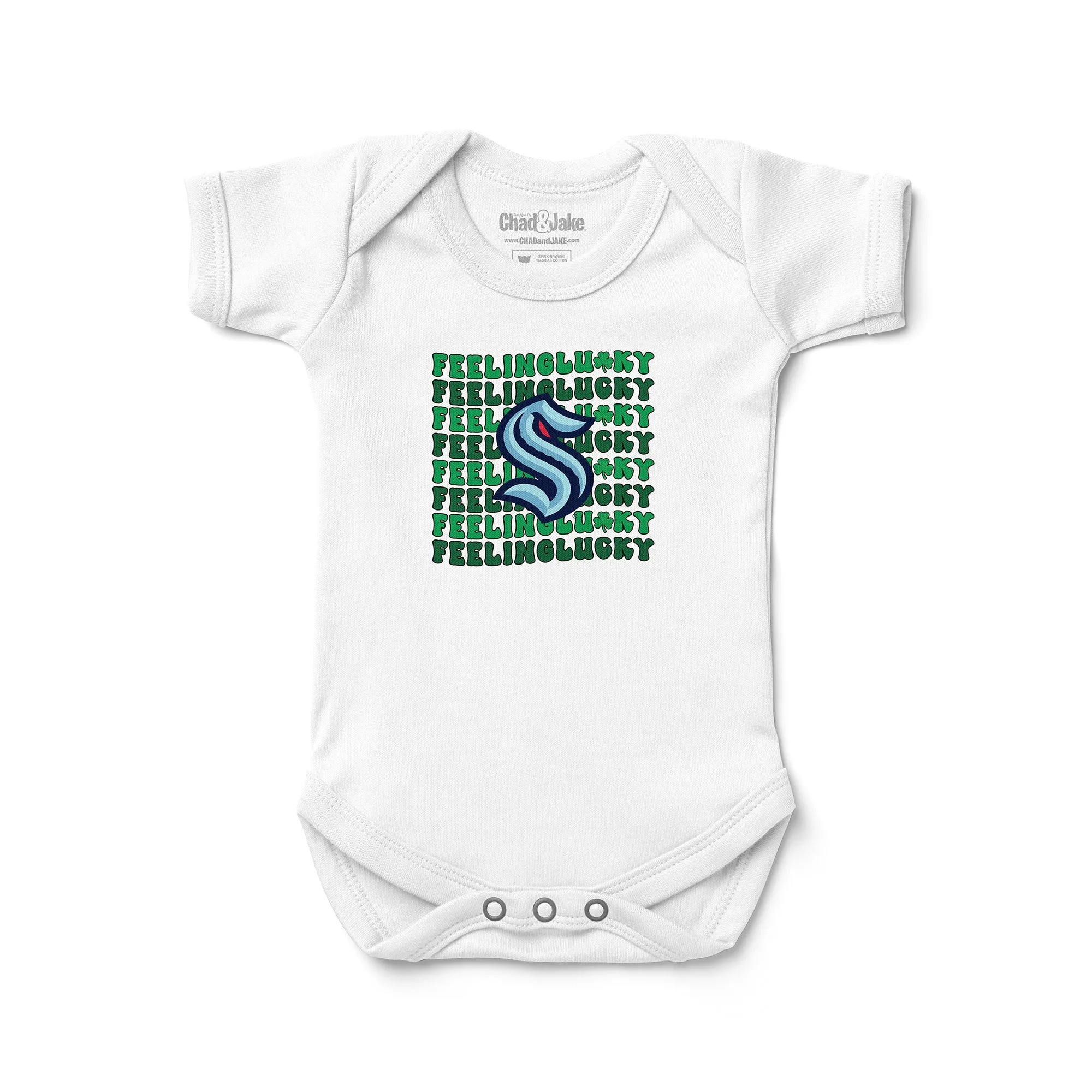 Seattle Kraken St. Patrick's Day Bodysuit