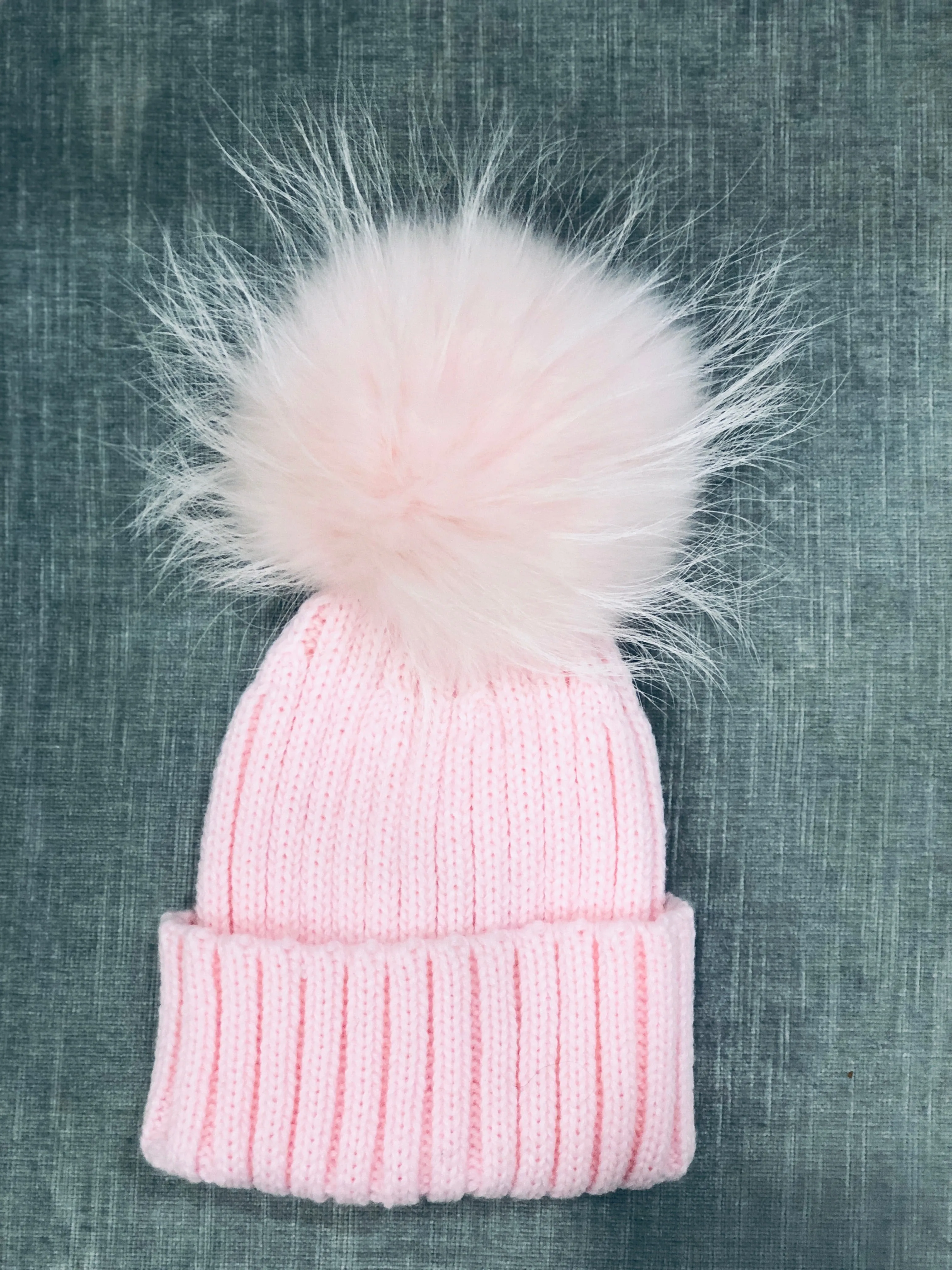 Single Pom Infant Hat