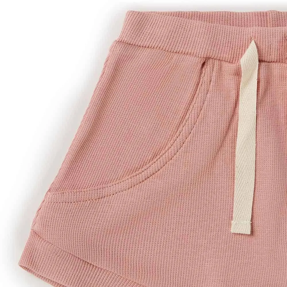 Snuggle Hunny - Rose Organic Shorts