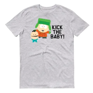 South Park Kyle Kick the Baby Adult Short Sleeve T-Shirt