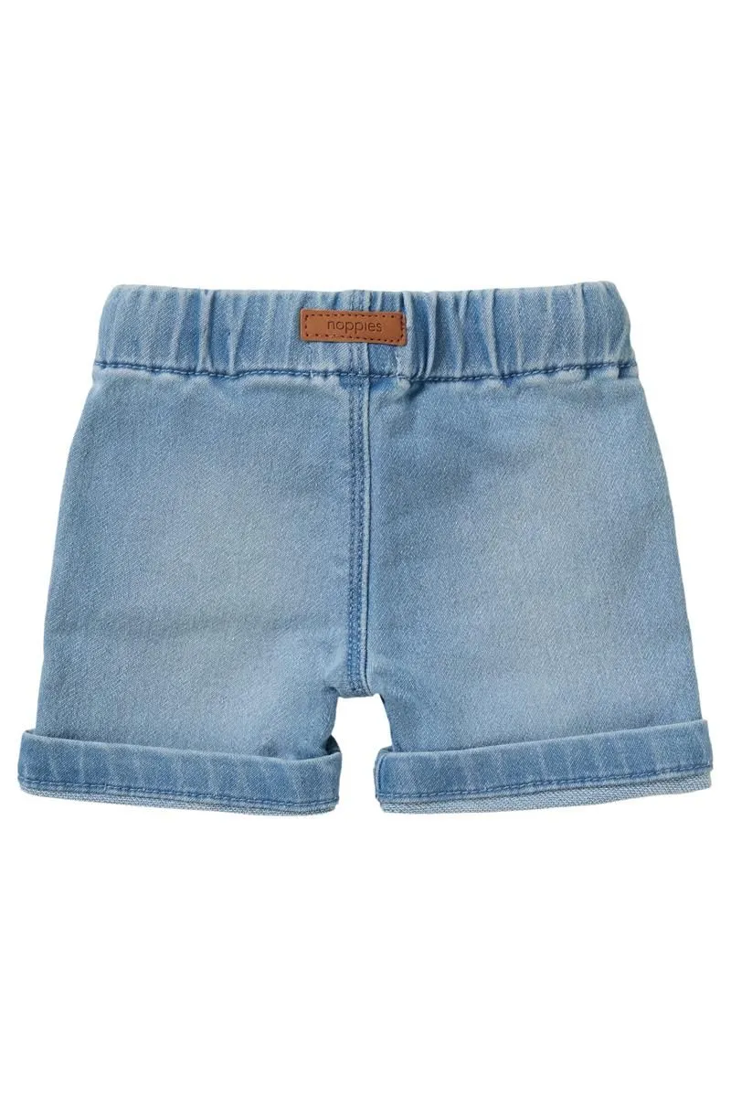 The Bayport Denim Shorts - Light Blue Wash - BABY