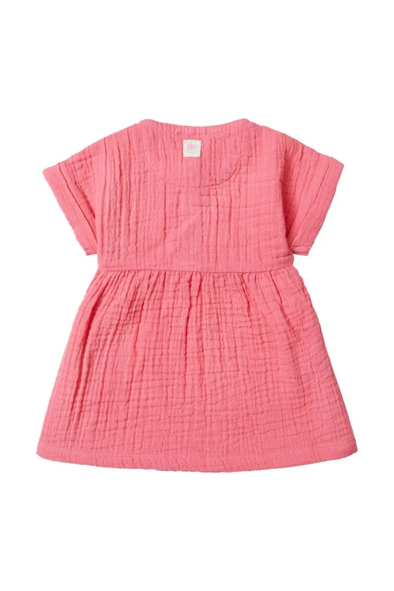 The Chambery Short Sleeve Dress - Camelia Rose - BABY