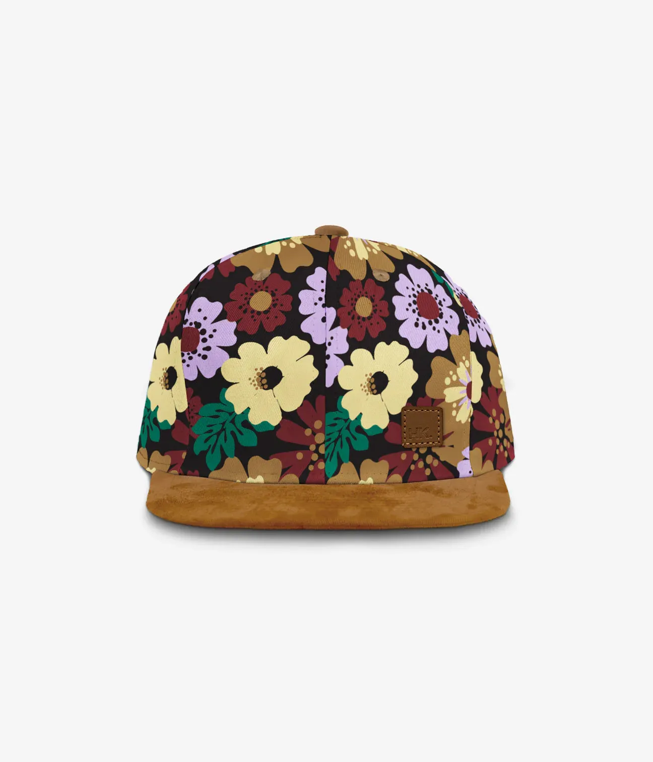 The Fall Garden Snapback Hat - Merlot - BABY