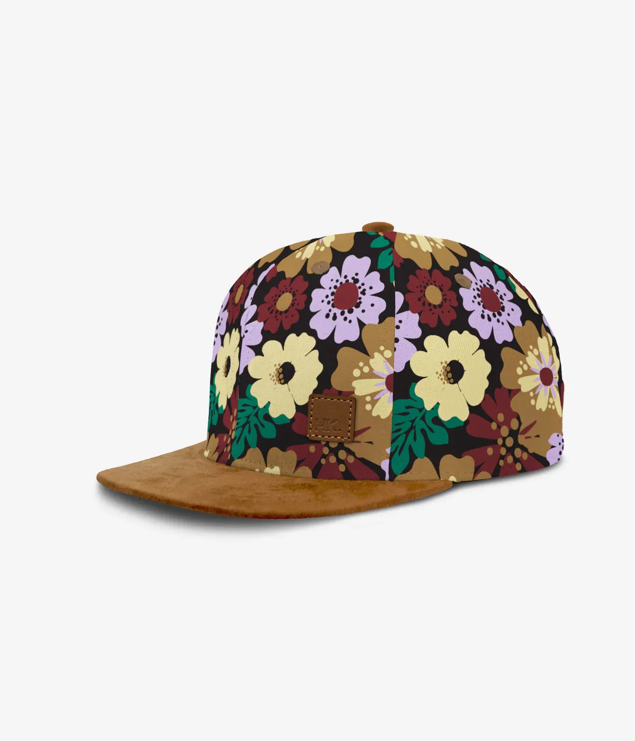 The Fall Garden Snapback Hat - Merlot - BABY