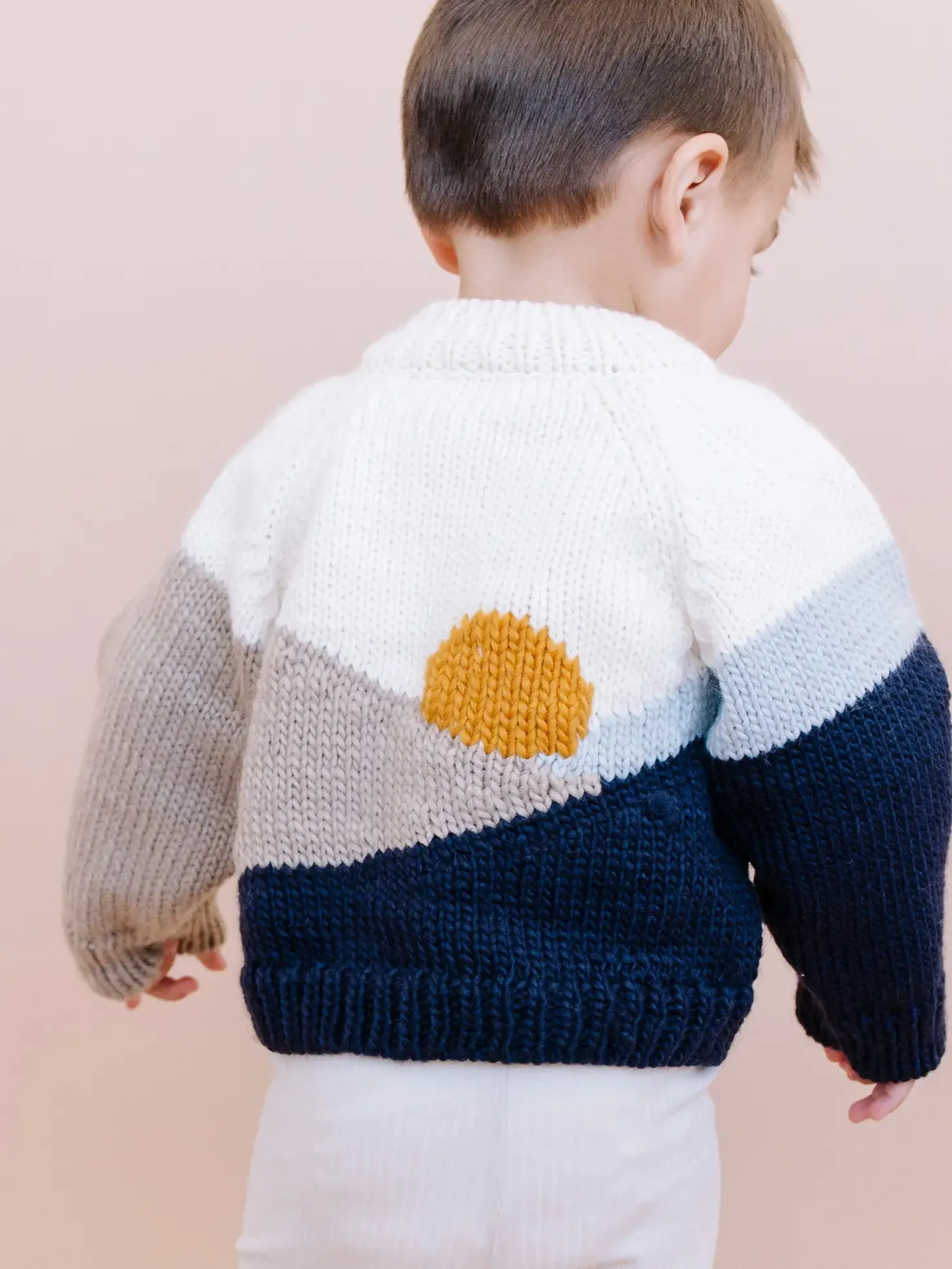 The Sunset Cardigan - Navy - BABY