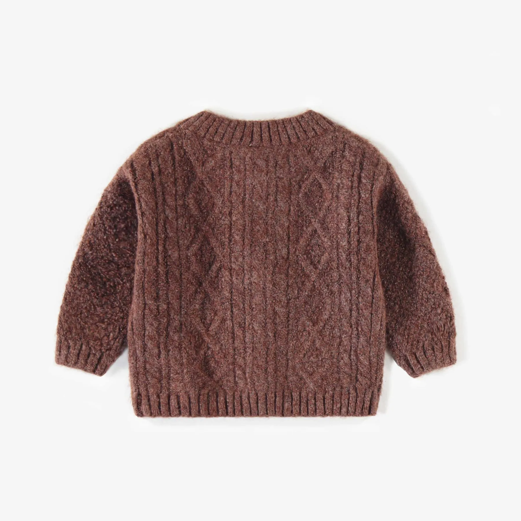 The Warner Cardigan - Brown - BABY