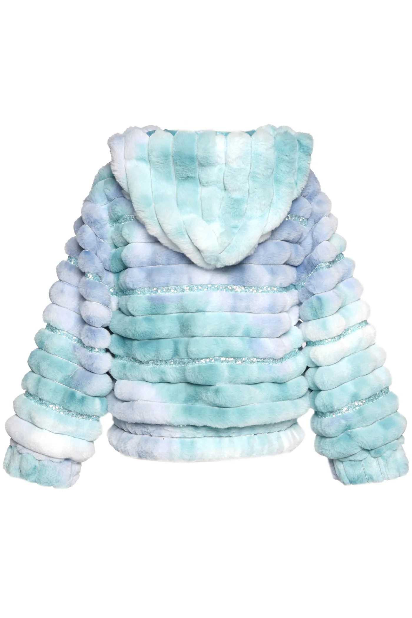 Tie Dye Hoodie Jacket