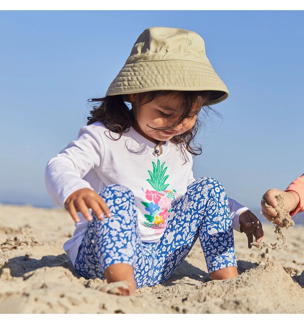 Toddler Taylor Chin Strap Hat  |  Tan