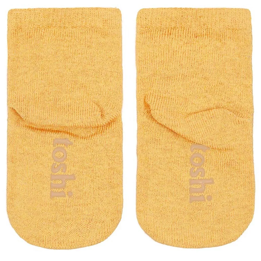 Toshi Organic Ankle Socks Dreamtime Butternut