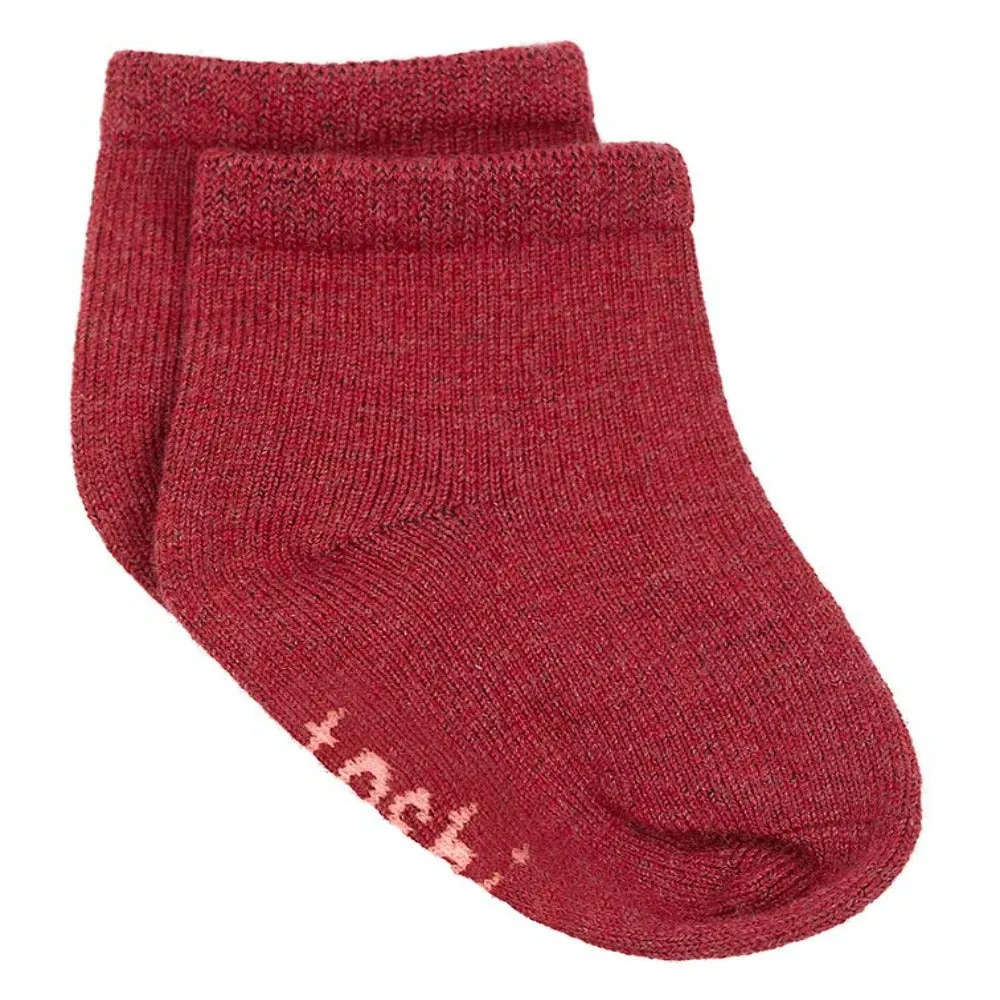 Toshi Organic Ankle Socks Dreamtime Rosewood