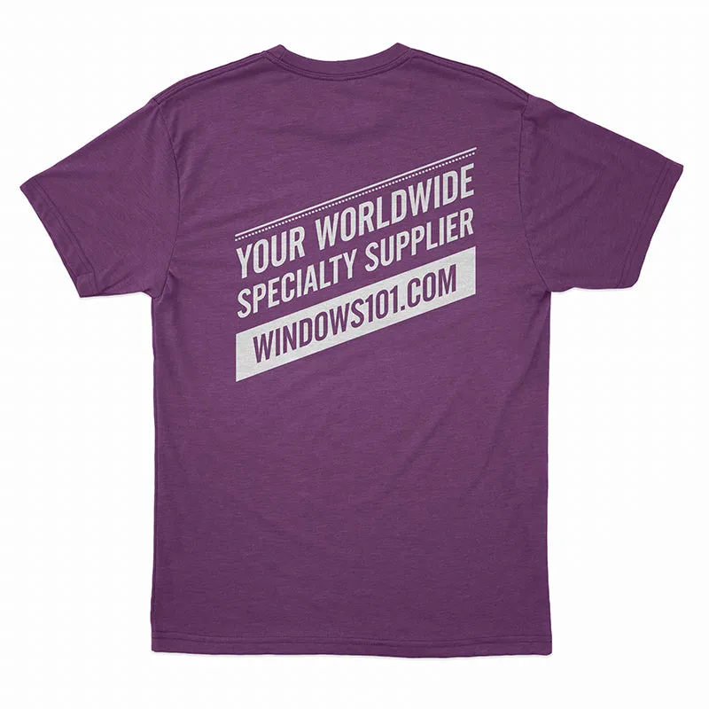 Windows 101 T-Shirt - Purple