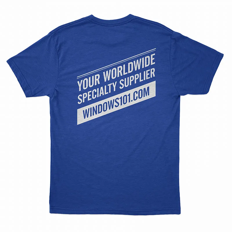 Windows101 T-Shirt - Royal Blue