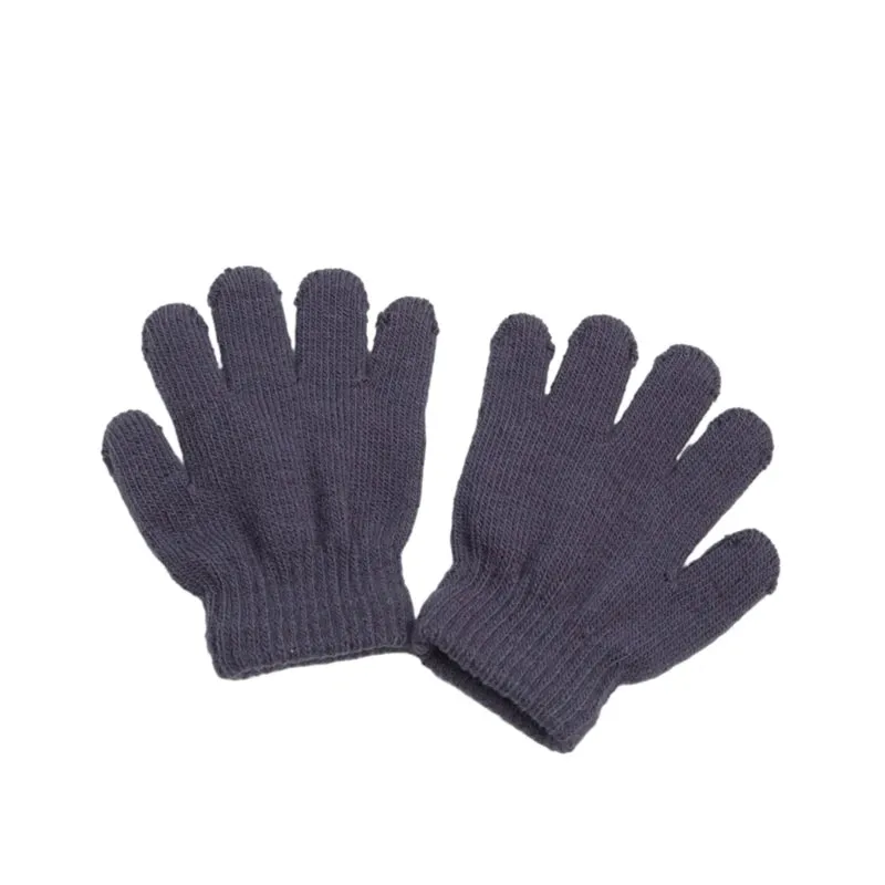 Winter Knitted Children's Gloves Full Finger Boy Girl Glove Warm Thick Kids Gloves Baby Gloves Candy Color Cotton Mittens