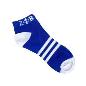 Zeta Phi Beta Bootie Socks