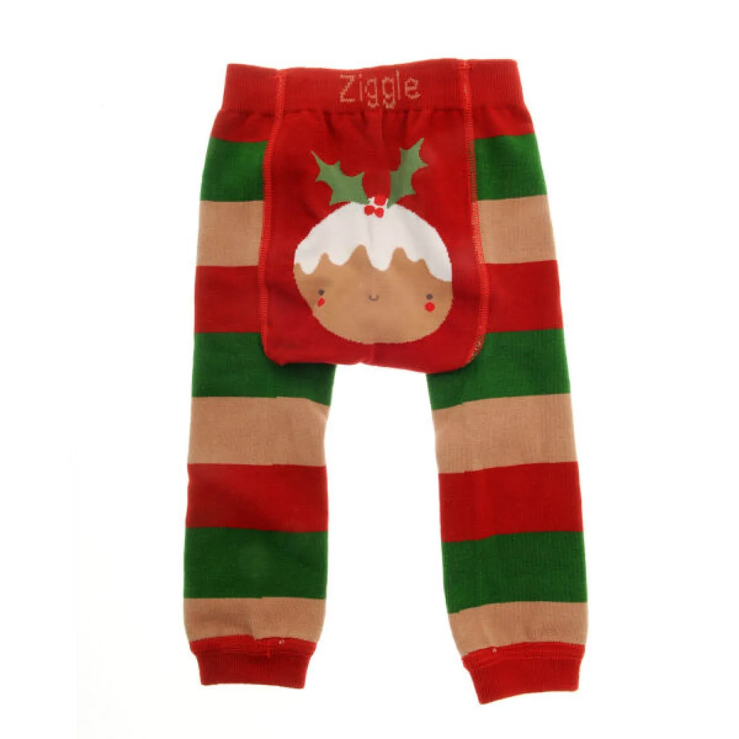 Ziggle Baby 6-12 Months Christmas Pudding Leggings & Socks Set